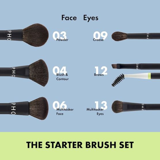 Kit de Pincéis Sephora Collection The Starter Brush